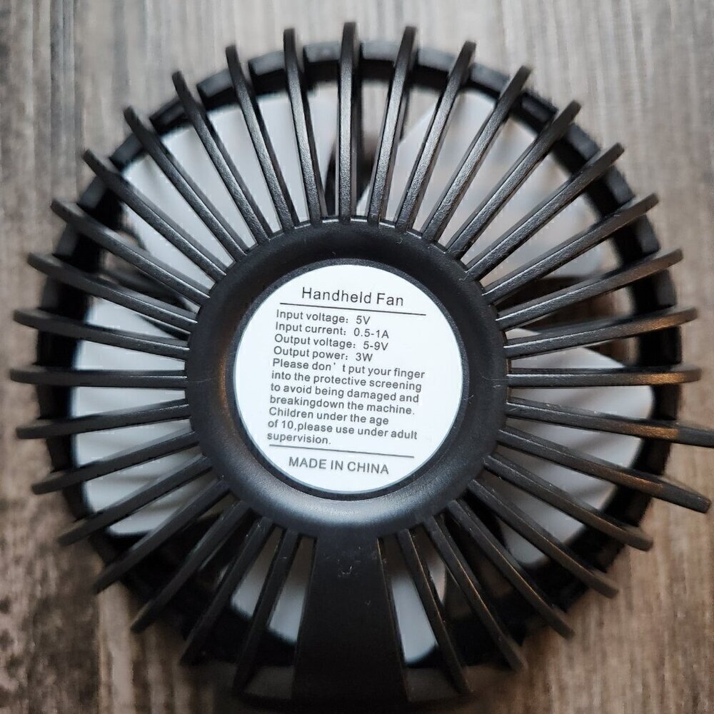 Handheld Fan Rechargeable - Picture 3 of 5